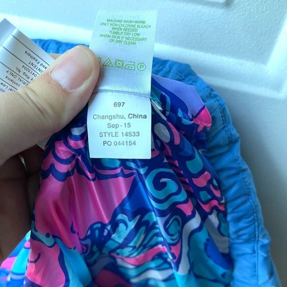 Lilly Pulitzer Isabelle Puffer Vest Blue Size XS - Picture 13 of 14